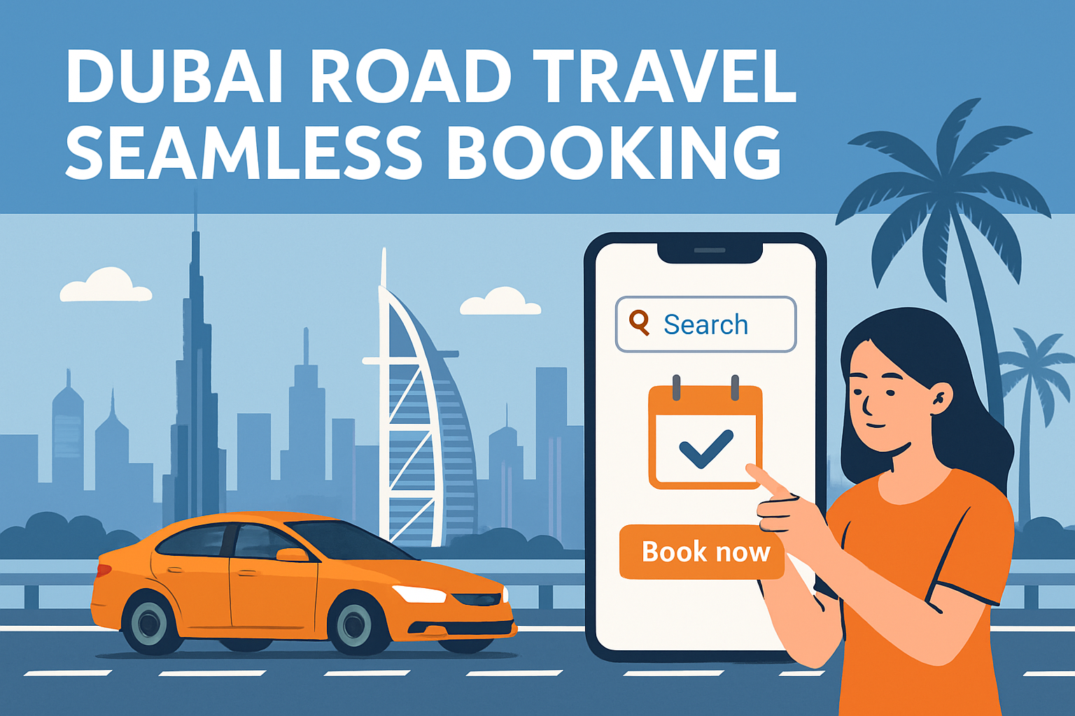 Dubai road travel seamless booking